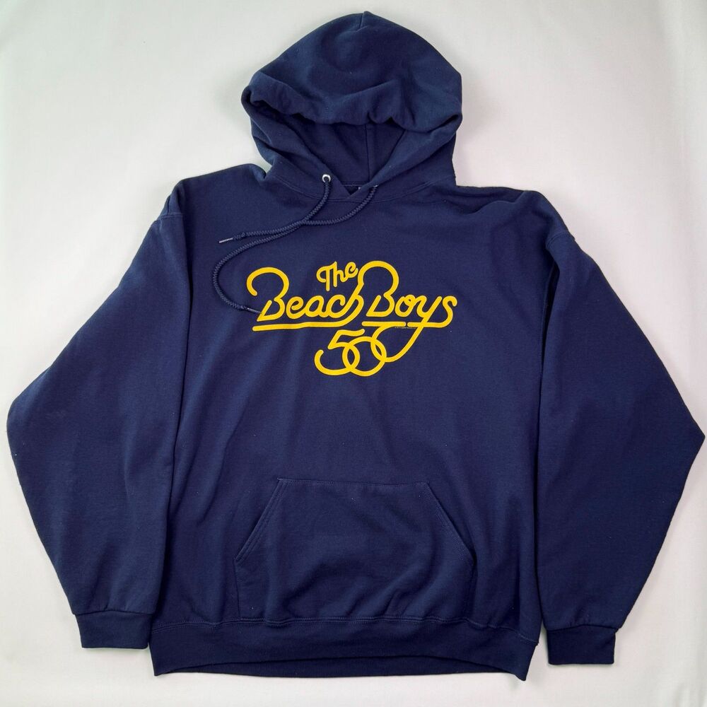 The Beach Boys 50th Anniversary Tour Hoodie 2XL Navy 2012 Concert